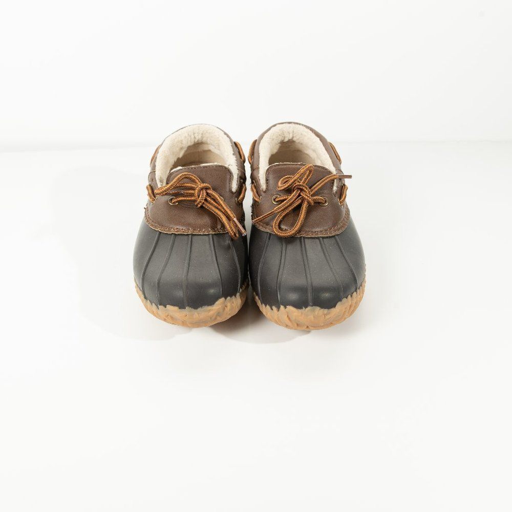 Jambu JBU Women's SZ 6 M GWEN  Brown Rubber Duck Shoes